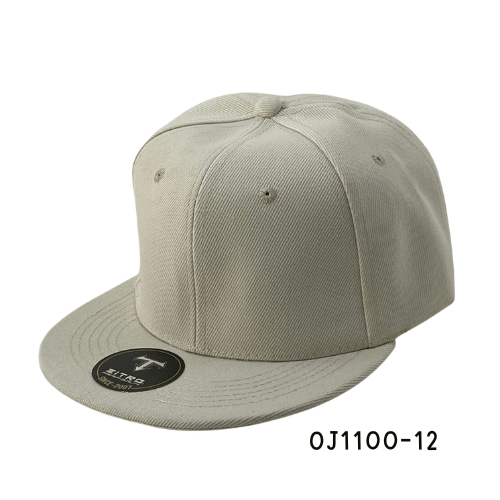 Gorra plana acrílica snapback Beige 1 Ref.OJ1100-12