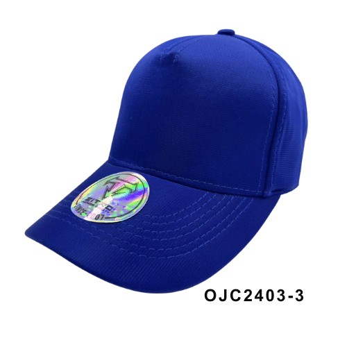 Gorra drill satinada 5 paneles Azul 2 Ref.OJC2403-3