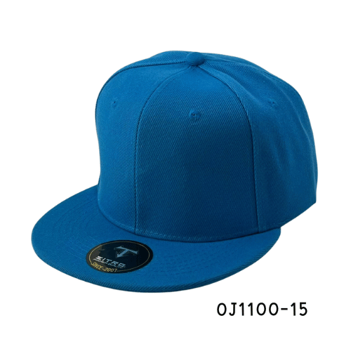 Gorra plana acrílica snapback Azul 1 Ref.OJ1100-15