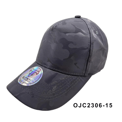 Gorra camuflada ajustable 5 paneles Gris Ref.OJC2306-15