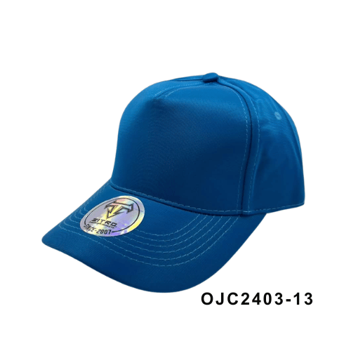Gorra drill satinada 5 paneles Azul 1 Ref.OJC2403-13