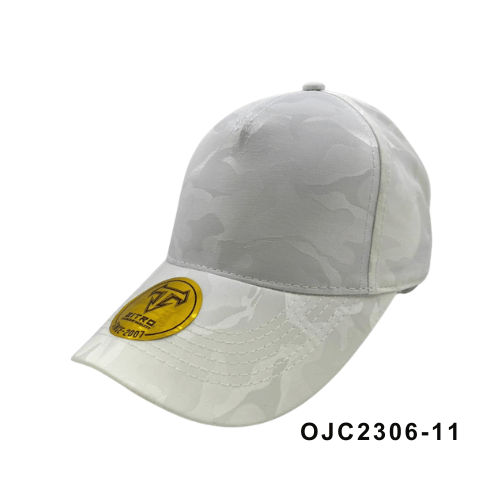 Gorra camuflada ajustable 5 paneles Blanco Ref.OJC2306-11