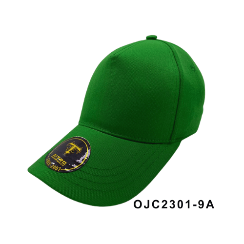 Gorra Drill en lino y algodón 5 paneles Verde 3 Ref.OJC2301-9A