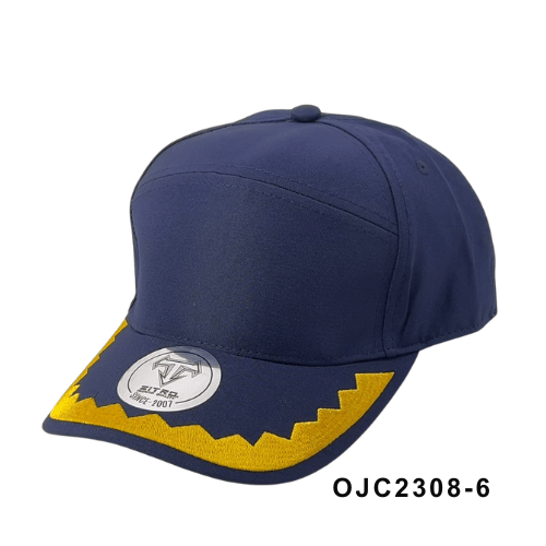 Gorra drill en lino visera con laureles Ref.OJC2308-6