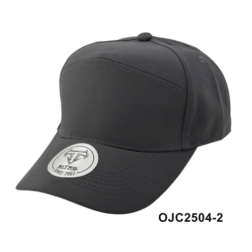 Gorra antifluido corte ciclista 7 paneles Gris Raton Ref.OJC2504-2